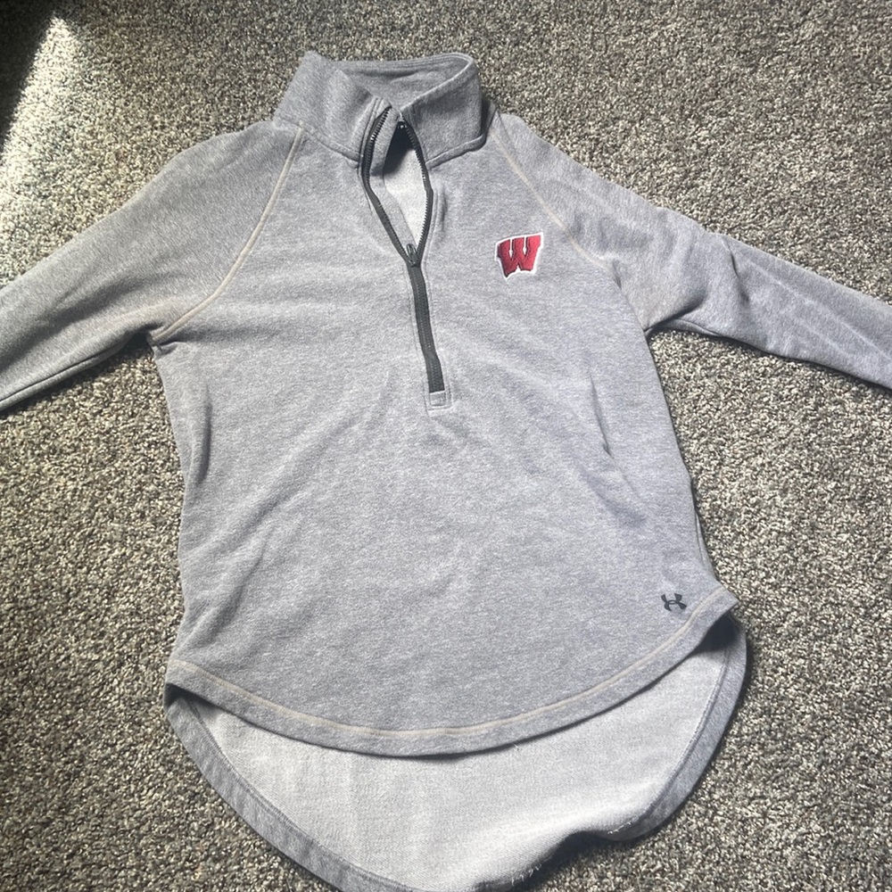 Under Armor Wisconsin Badger Quarter Zip